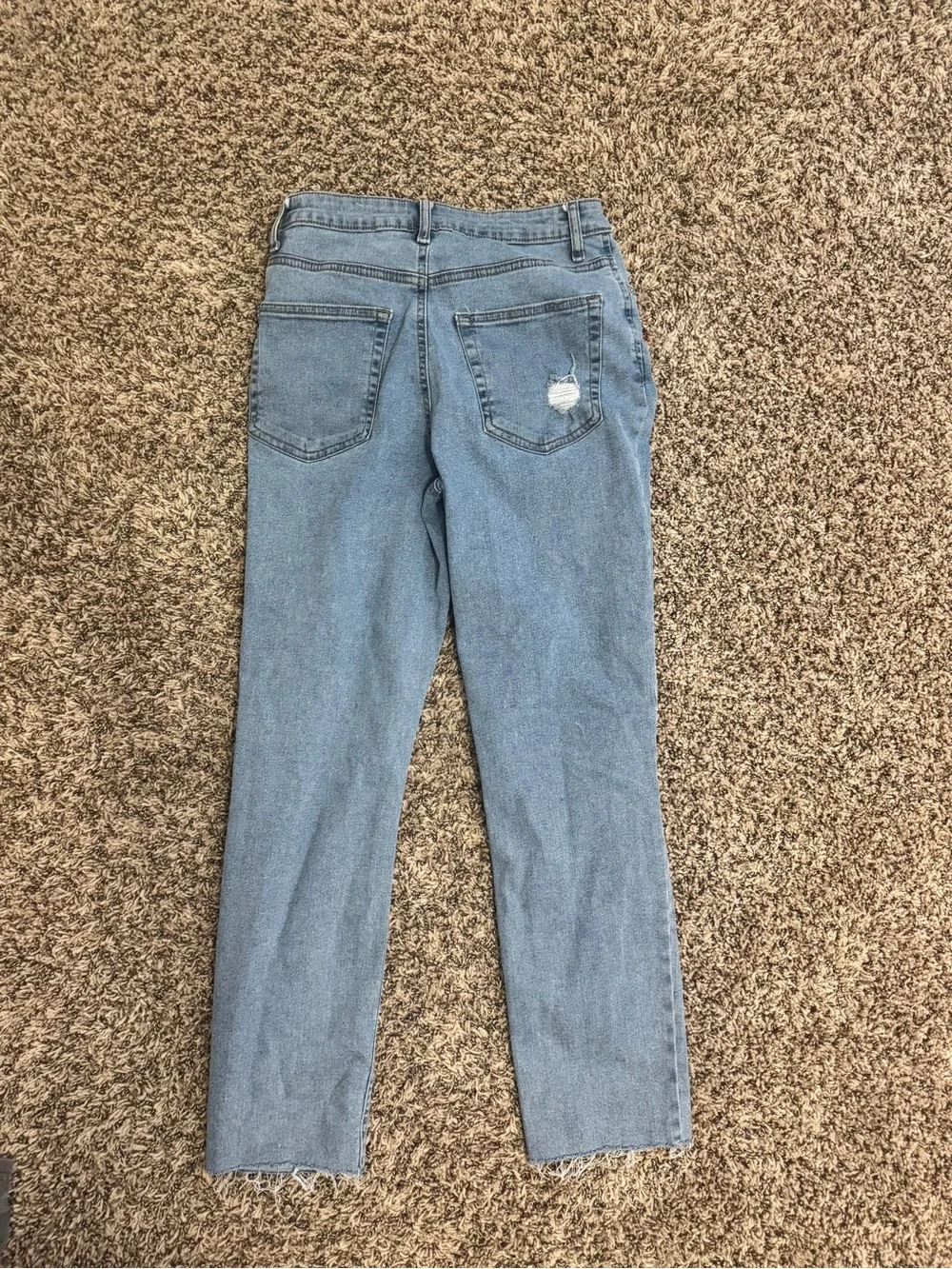 No Boundaries Light Blue Straight Leg Women’s Jeans